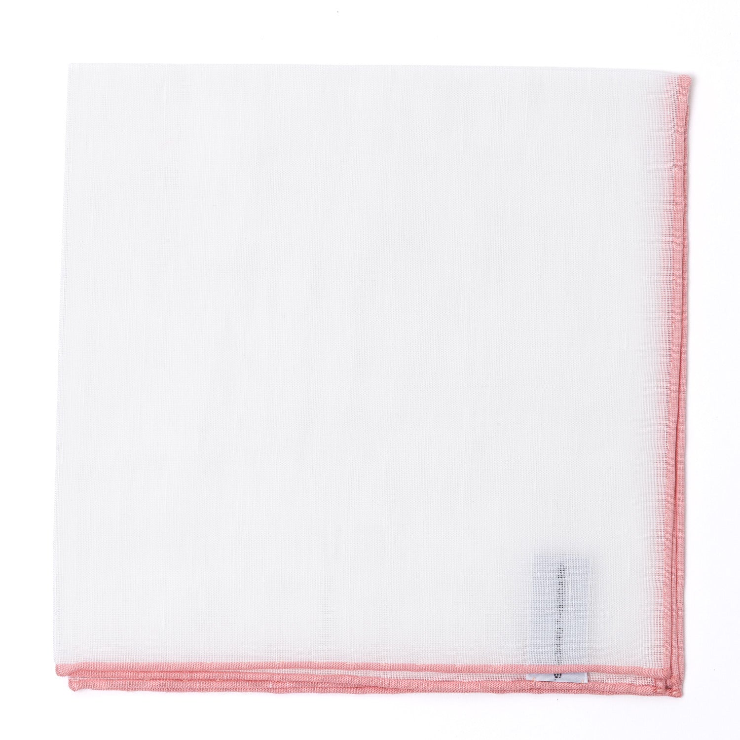 Pocket Square "Frontière 8110" made of Cotton and Linen - hand-rolled